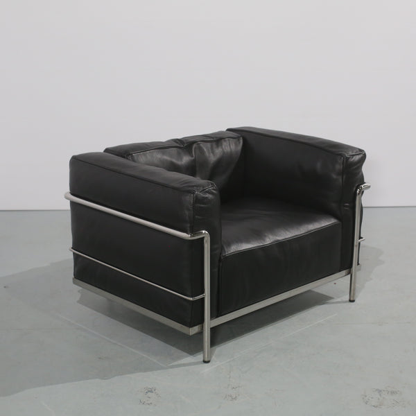 Cassina LC3 Armchair, Set of Two