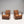 1920s Art Deco Teak & Cane Armchairs, Set of 2 - REHAUS - 1920's