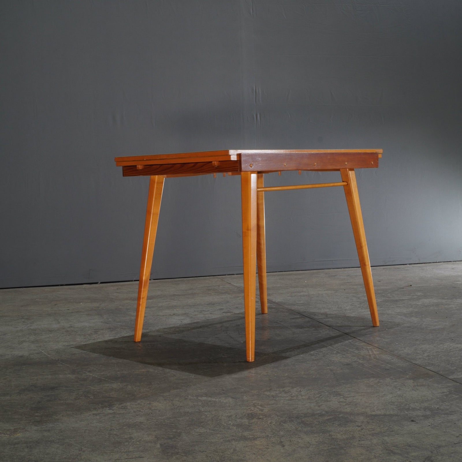1960s Formica Folding Dining Table in Yellow - REHAUS - Unknown