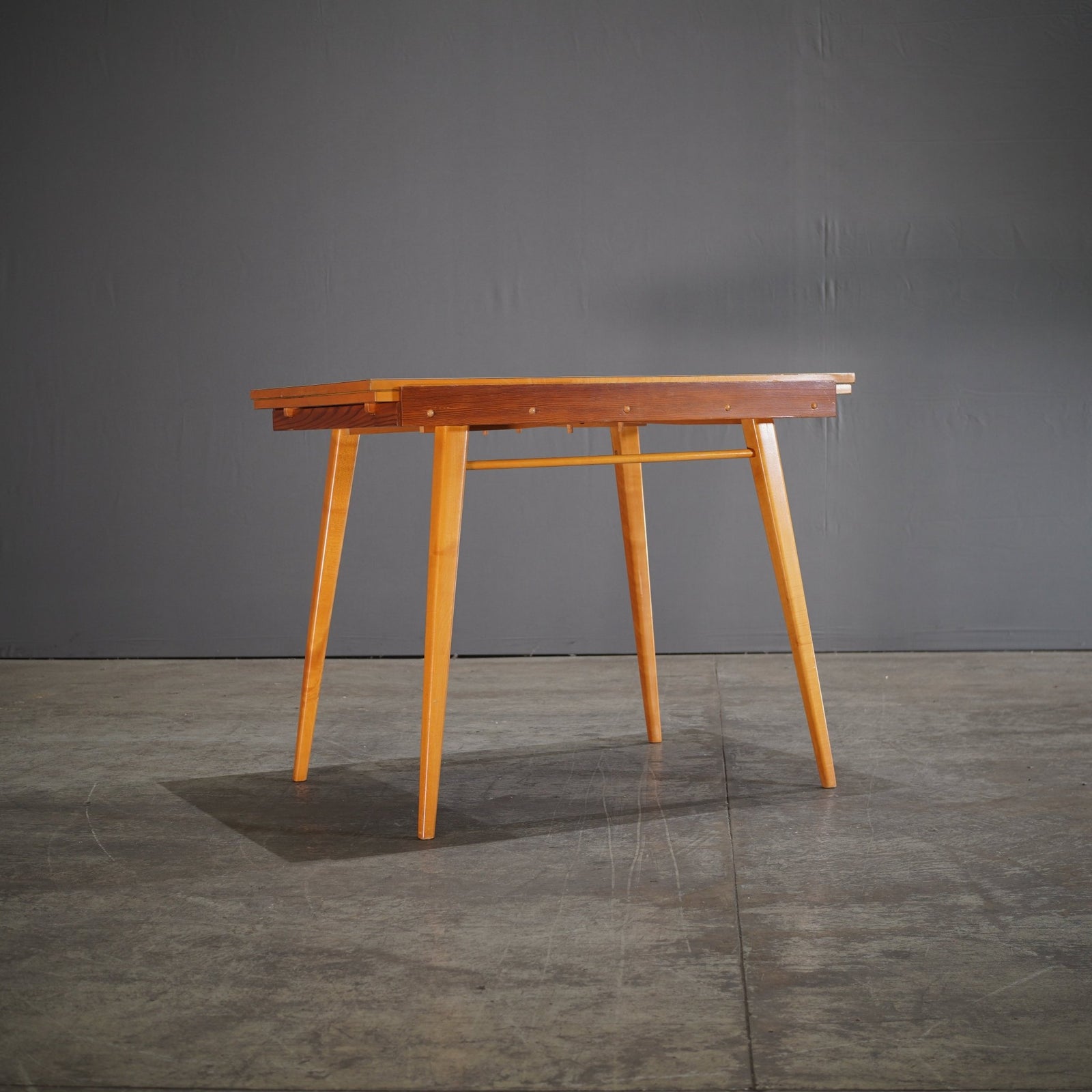 1960s Formica Folding Dining Table in Yellow - REHAUS - Unknown