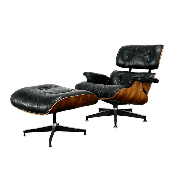 1970's Rosewood Eames Chair & Ottoman by Herman Miller @ REHAUS