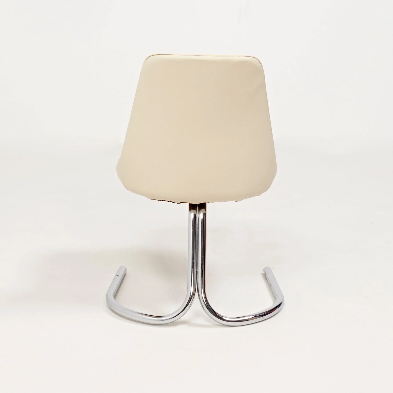 1970s Vintage Chrome Cantilever Dining Chairs - REHAUS - 1970's