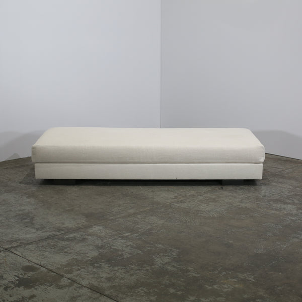 Christian Liaigre Cream Pouf