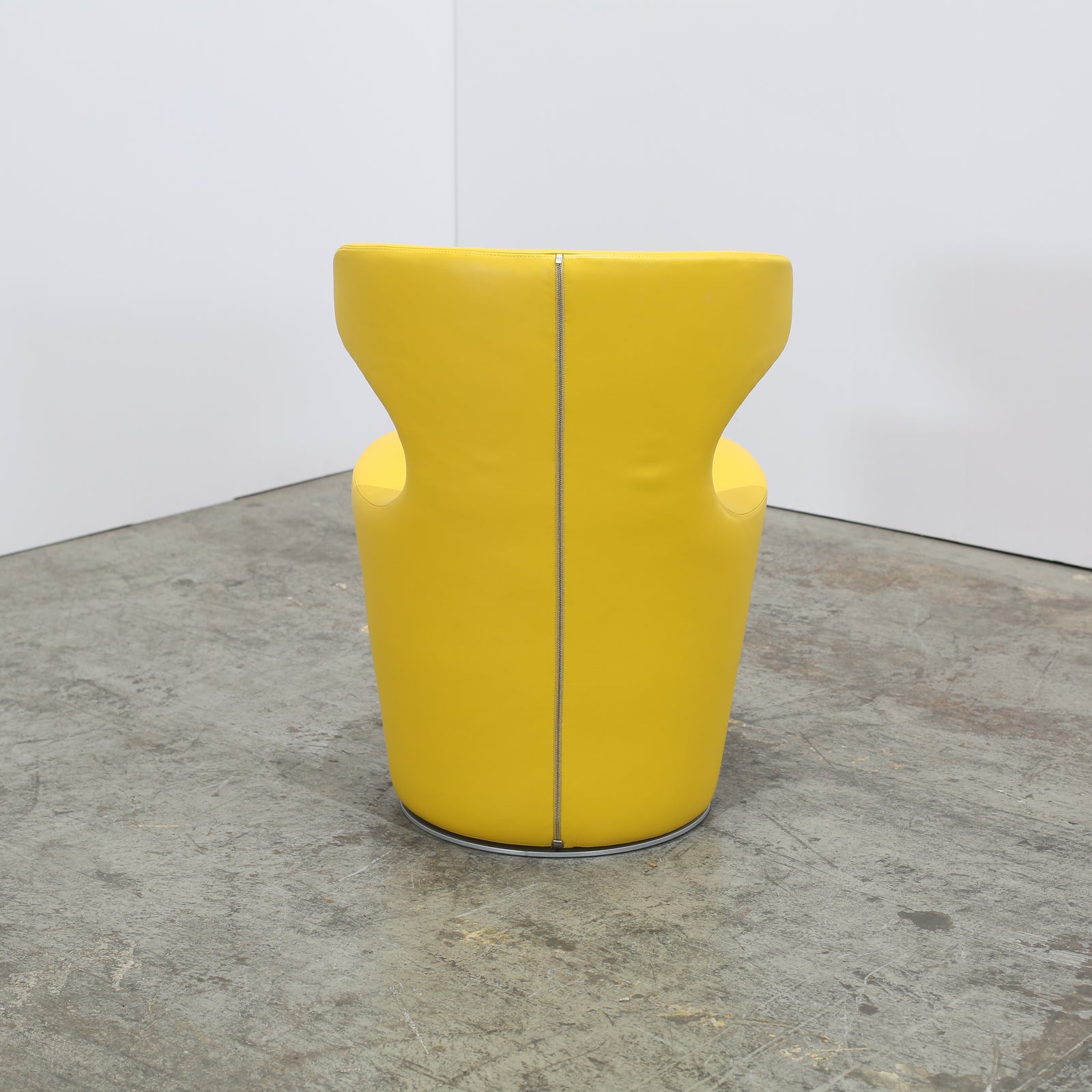 B&B Italia Yellow Papilio Chairs by Naoto Fukasawa, Set of Four