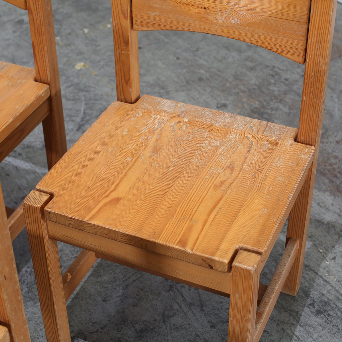 Vintage Hongisto Chairs by Ilmari Tapiovaara for Laukaan Puu, Set of Five