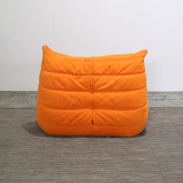 Ligne Roset Orange Togo Fireside Chair by Michel Ducaroy