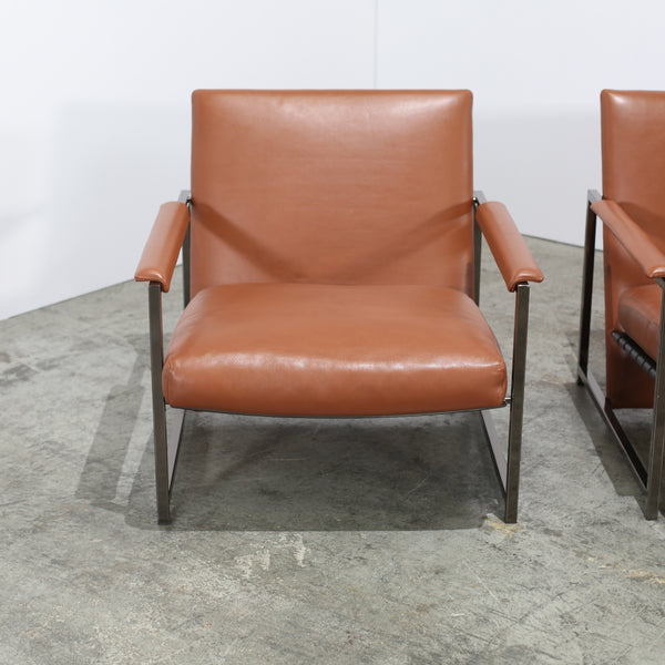 Minotti Atlan Armchairs by Rodolfo Dordoni, Set of Two