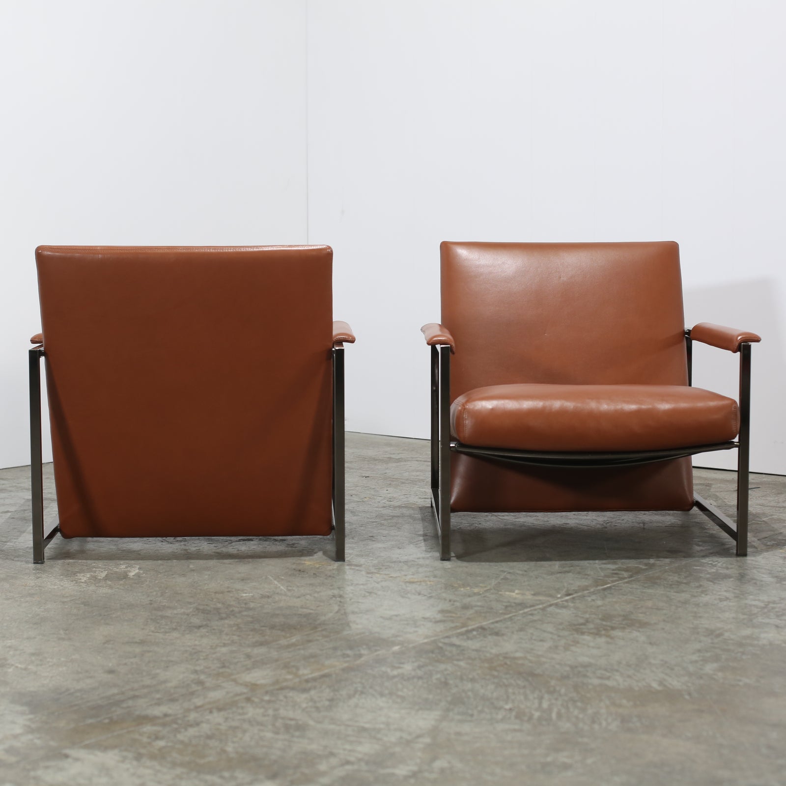 Minotti Atlan Armchairs by Rodolfo Dordoni, Set of Two