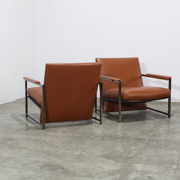 Minotti Atlan Armchairs by Rodolfo Dordoni, Set of Two