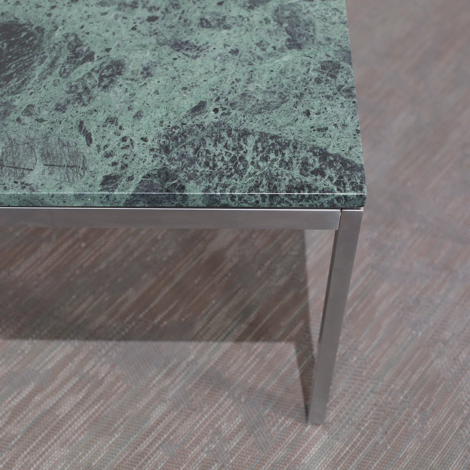 Knoll Verde Alpi Marble Low Table