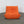Ligne Roset Orange Modular Togo Sofa and Footstool by Michel Ducaroy, Set of Five