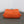 Ligne Roset Orange Modular Togo Sofa and Footstool by Michel Ducaroy, Set of Five