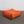 Ligne Roset Orange Modular Togo Sofa and Footstool by Michel Ducaroy, Set of Five