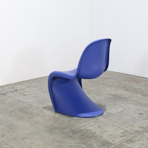 Mid-century Modern Blue Panton Chair by Verner Panton for Vitra, Set of Four
