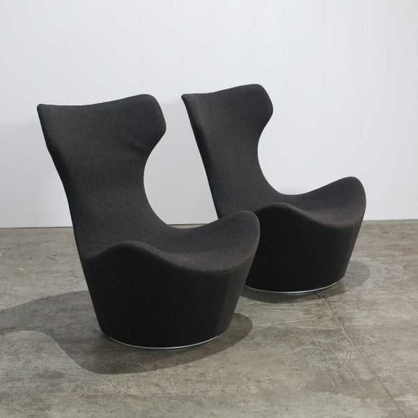 B&B Italia Grand Papilio Armchairs, Set of Two
