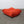Ligne Roset Red Modular Togo Sofa and Footstool by Michel Ducaroy, Set of Five