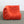 Ligne Roset Red Modular Togo Sofa and Footstool by Michel Ducaroy, Set of Five