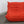 Ligne Roset Red Modular Togo Sofa and Footstool by Michel Ducaroy, Set of Five