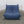Ligne Roset Blue Togo Armchair and Footstool by Michel Ducaroy, Set of Two
