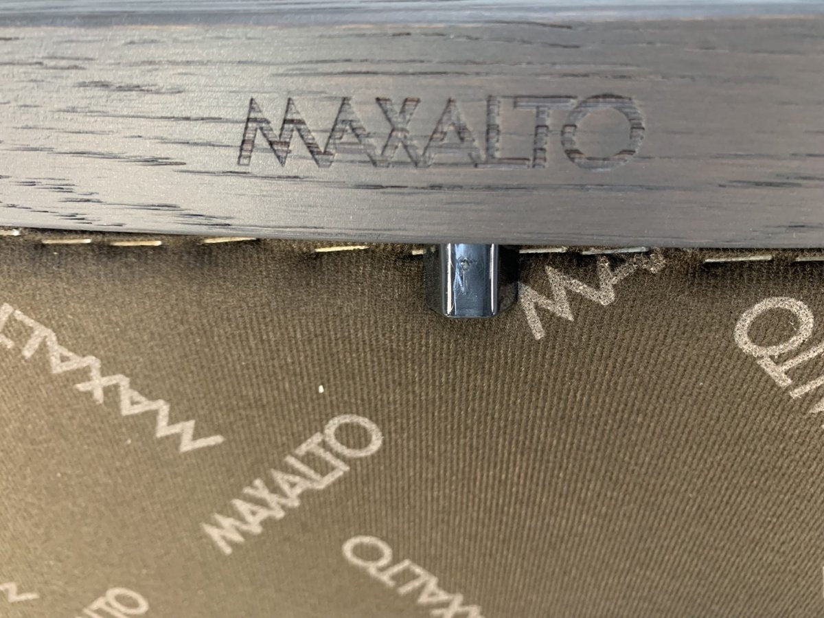 4 B&B Italia Musa SM46G Tall Bar Stool Chairs - In Dark Grey Kasia Leather, Set of 4 @ REHAUS