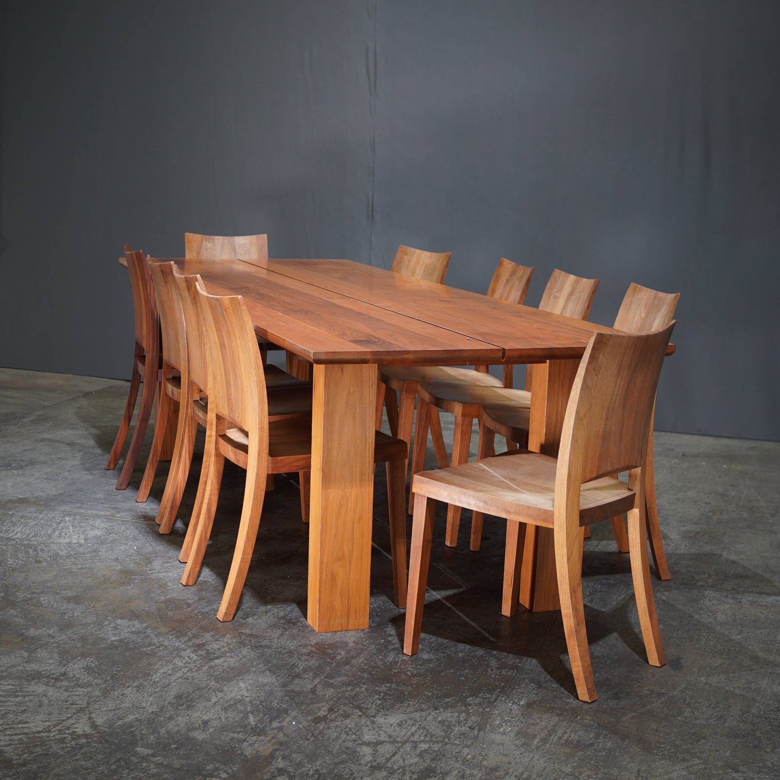 Riva 1920 Pimpinella Walnut Chairs by Riccardo Arbizzoni, Set of Four