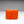 Ligne Roset by Michel Ducaroy Togo Orange Armchair and Footstool, Set of Two