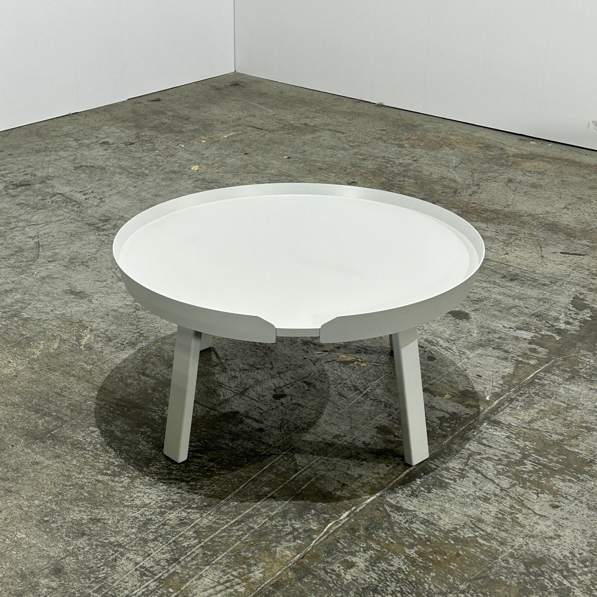 Muuto Grey Around Coffee Table by Thomas Bentzen