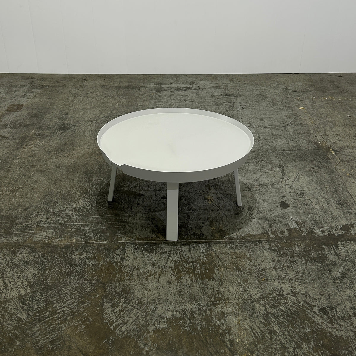 Muuto Grey Around Coffee Table by Thomas Bentzen