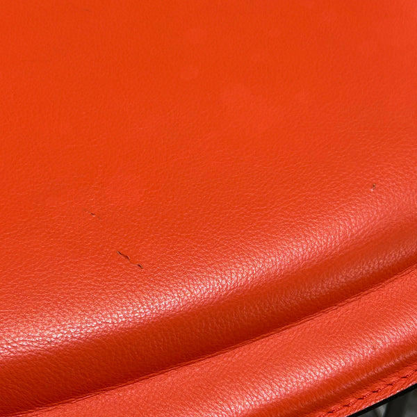 Cappellini Red Hi Pad Bar Stool by Jasper Morrison, Set of Two