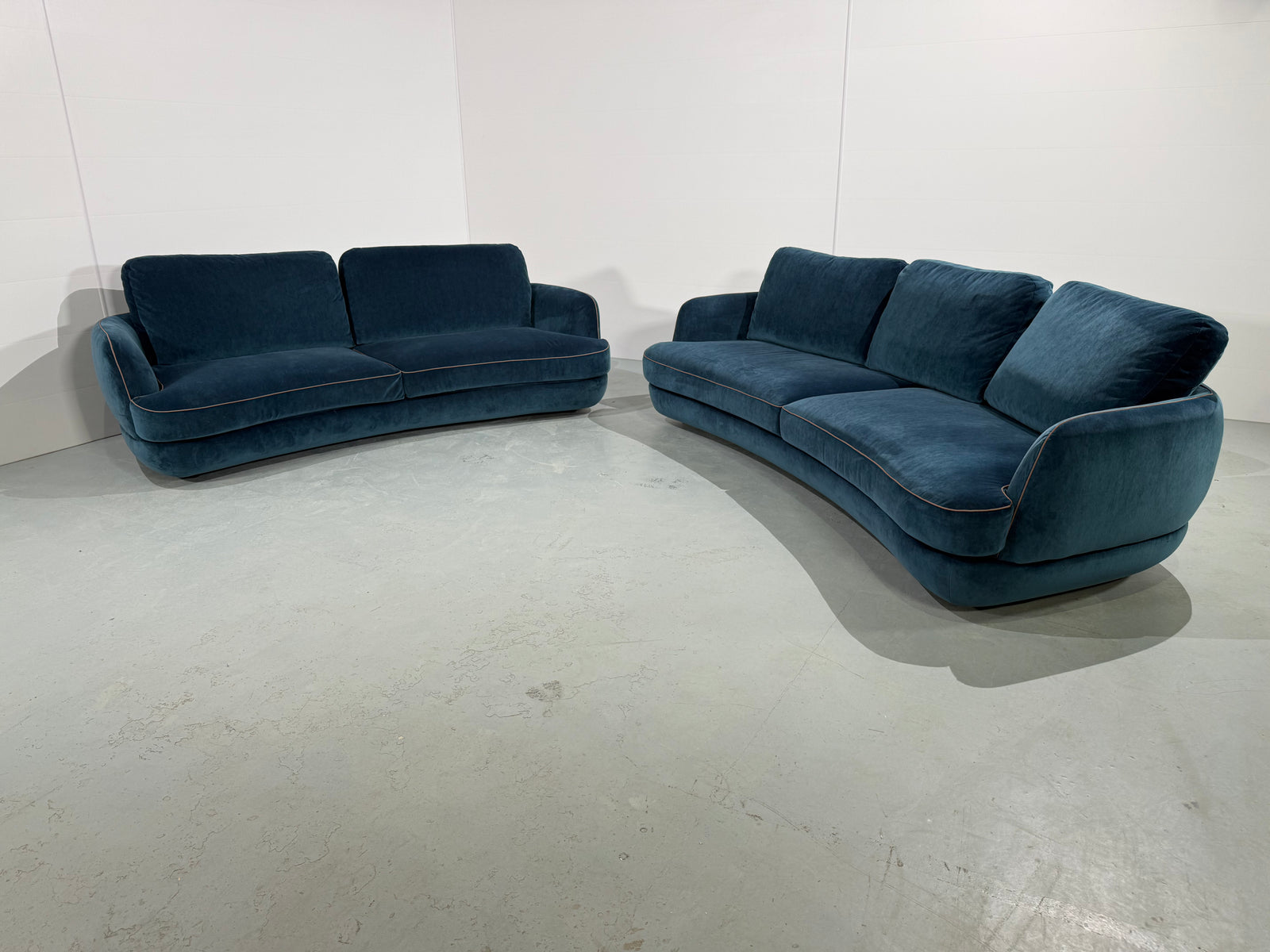 Roche Bobois Three Seater Parenthese Sofa by Sacha Lakic