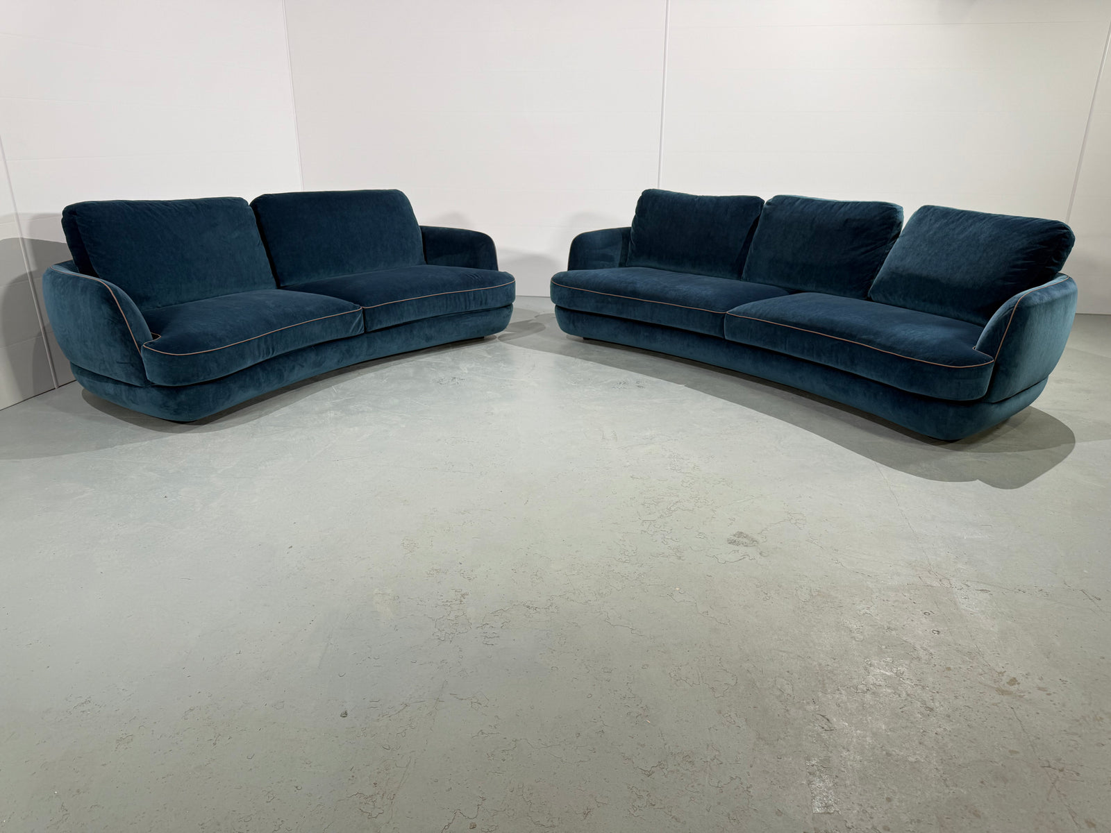 Roche Bobois Three Seater Parenthese Sofa by Sacha Lakic