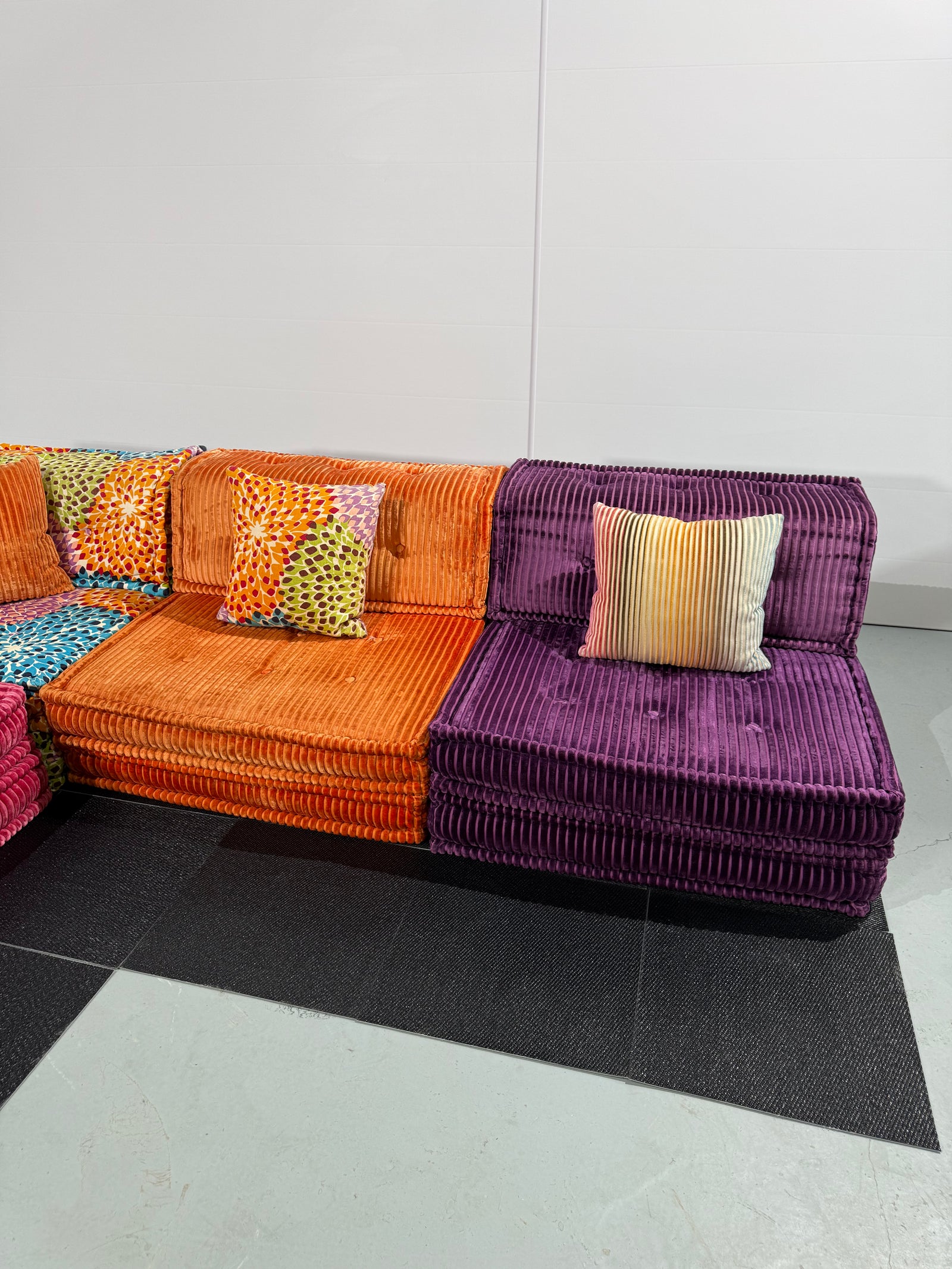 Roche Bobois Mah Jong Sectional Sofa, Set of Twenty Seven