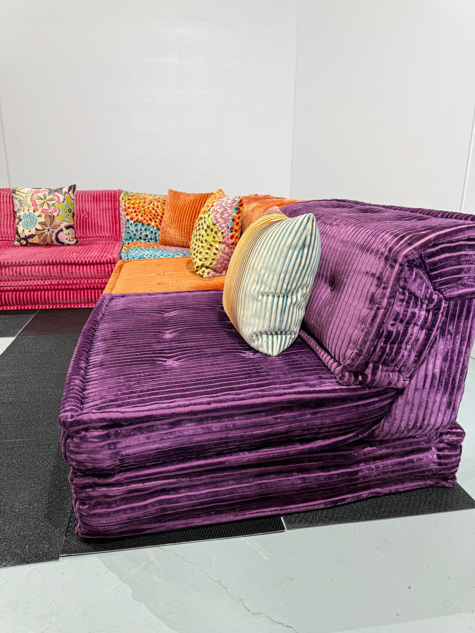 Roche Bobois Mah Jong Sectional Sofa, Set of Twenty Seven
