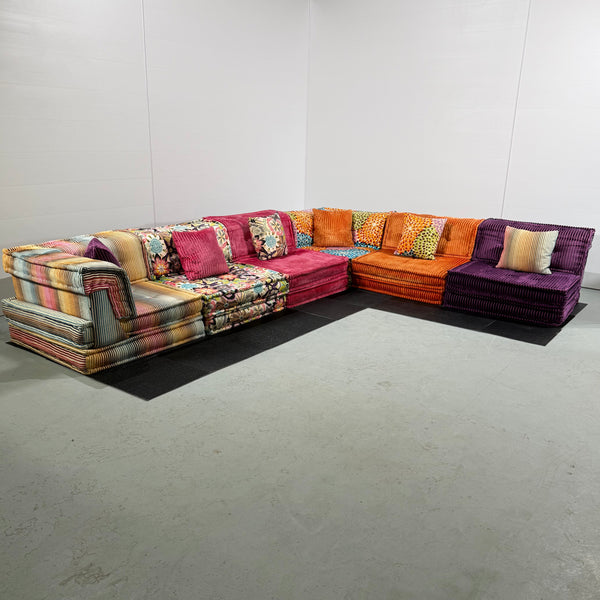 Roche Bobois Mah Jong Sectional Sofa, Set of Twenty Seven