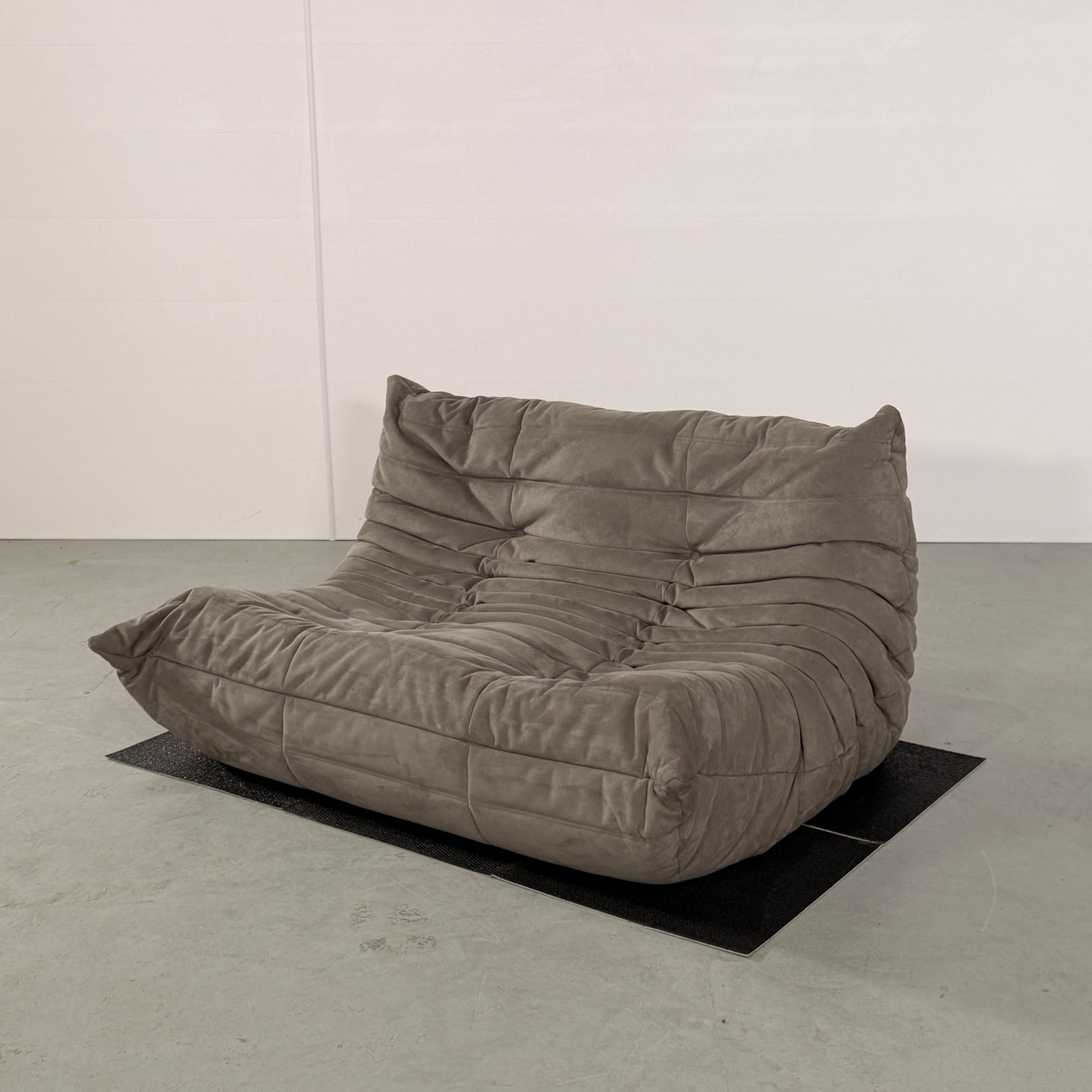 Ligne Roset by Michel Ducaroy Togo Grey Modular Sofa, Set of Three