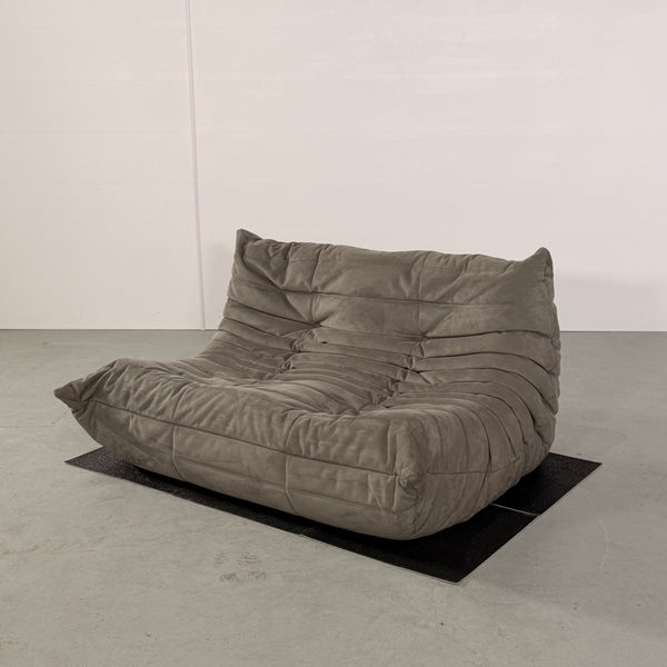 Ligne Roset by Michel Ducaroy Togo Grey Modular Sofa, Set of Three
