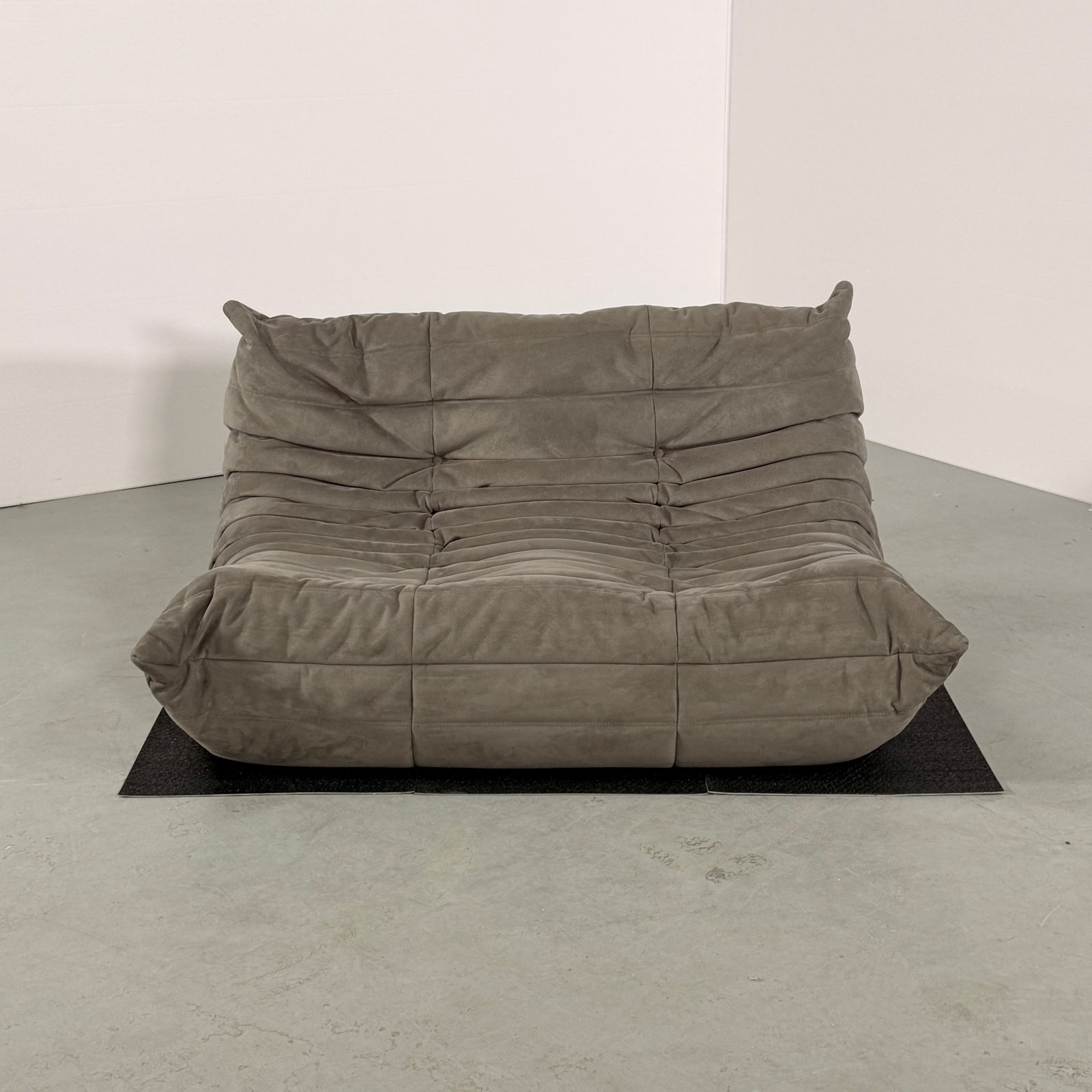Ligne Roset by Michel Ducaroy Togo Grey Modular Sofa, Set of Three