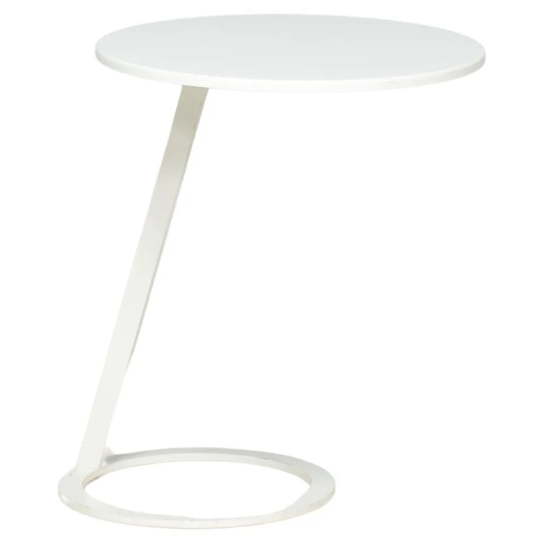 Alban - Sébastien Gilles for Ligne Roset White Good Morning Side Table - REHAUS - Alban - Sebastien Gilles