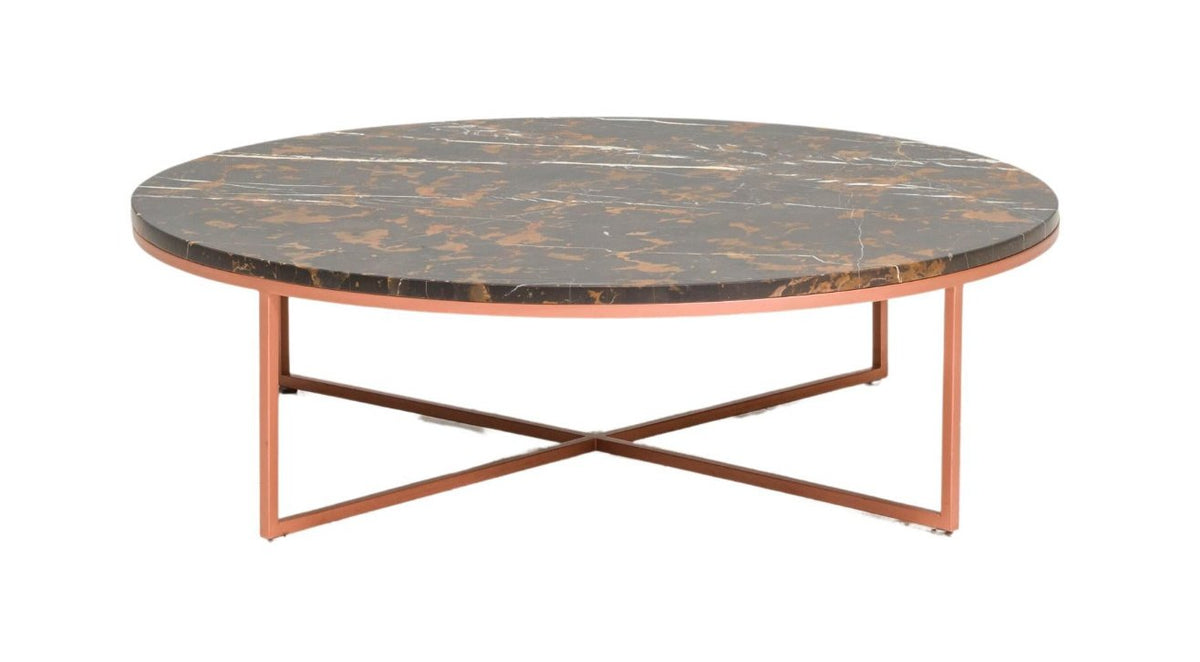 Amode Porto Black Gold Marble Coffee Table – REHAUS