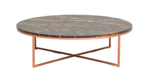 Amode Porto Black Gold Marble Coffee Table