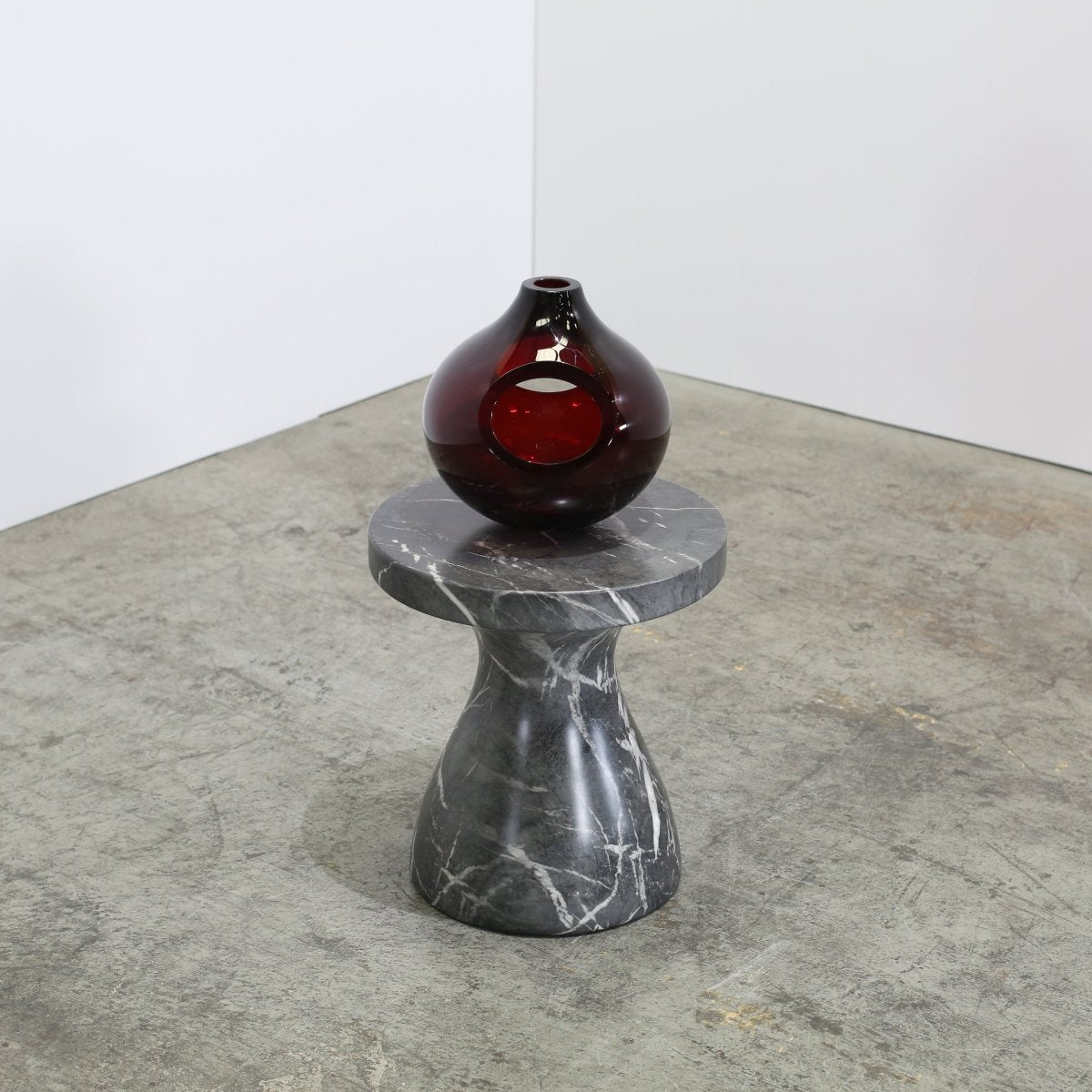 Arcade Murano Red Glass Vase @ REHAUS