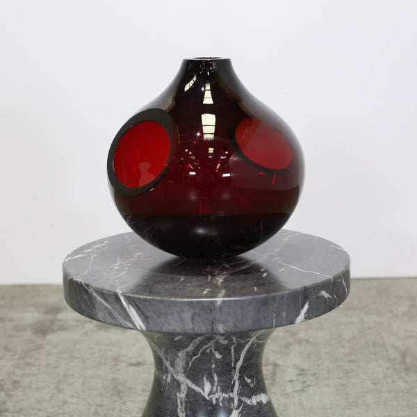 Arcade Murano Red Glass Vase @ REHAUS