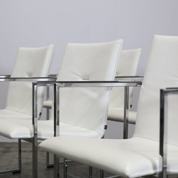 Arco Frame Chairs by Burkhard Vogtherr, Set of Eight @ REHAUS