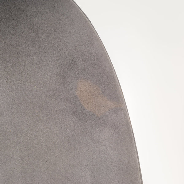 Arne Jacobsen for Fritz Hansen Grey Suede Egg Chair & Footstool @ REHAUS