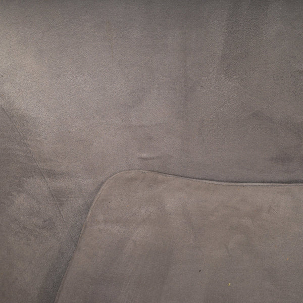 Arne Jacobsen for Fritz Hansen Grey Suede Egg Chair & Footstool @ REHAUS