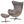 Arne Jacobsen for Fritz Hansen Grey Suede Egg Chair & Footstool @ REHAUS