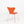 Arne Jacobsen for Fritz Hansen Orange Leather Series 7 Chair - REHAUS - arne jacobsen