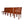 Arper Dining Chairs - In Brown Saddle Leather, Set of Six @ REHAUS