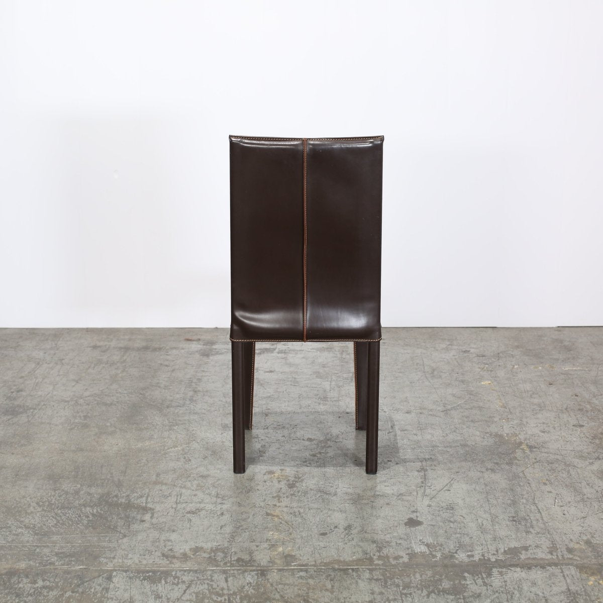 Arper Leather Dining Chairs, Set of Six @ REHAUS