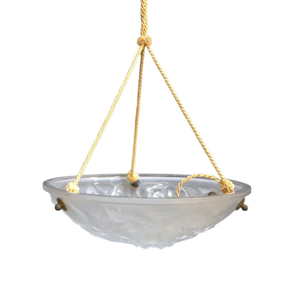 Art Deco Plafonnier by Verrerie D'Art Degué @ REHAUS
